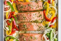 Effortless Garlic Lime Salmon Bake