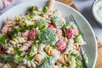 Creamy Ranch Garden Pasta