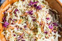 Effortless Creamy Vegan Coleslaw