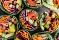 Refreshing Plant-Based Summer Rolls