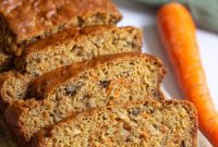 Vegan Carrot Cake Bread