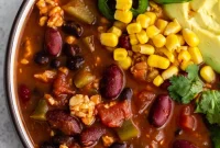 Plant-Powered Tempeh Chili