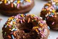 No-Fry Chocolate Donuts
