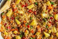 Golden Pineapple Fried Rice