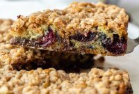 Mocha Cherry Crumb Cake