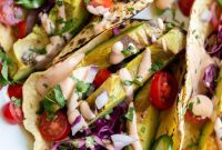 Grilled Avocado and Corn Tacos