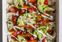 Pulled Jackfruit Enchiladas