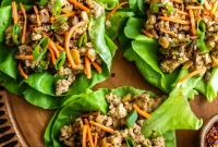 Flavorful Tofu Lettuce Wraps