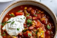 Hearty Instant Pot Vegetarian Chili