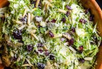 Crispy Brussels Sprout Salad