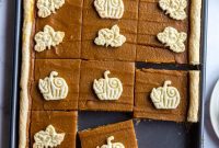 Pumpkin Slab Pie
