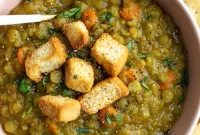 Hearty Plant-Based Split Pea Soup