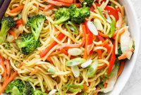 Vibrant Veggie Chow Mein