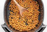 Golden Crunchy Air Fryer Chickpeas