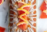 Zesty Vegan Grapefruit Loaf