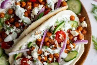 Effortless Vegan Chickpea Gyros