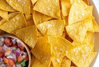 Golden Baked Tortilla Crisps