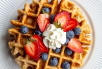 Effortless Vegan Waffles