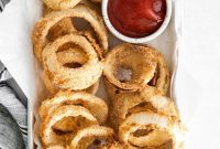 Crispy Air-Fried Onion Rings