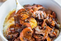 Hearty Mushroom Bourguignon