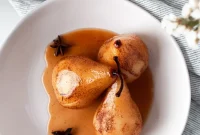 Velvet Vanilla Pears