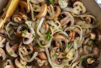 Golden Mushroom and Onion Medley