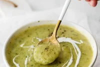 Luscious Vegan Zucchini Soup