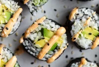 Effortless Avocado Sushi Rolls