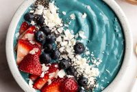 Vibrant Blue Spirulina Smoothie