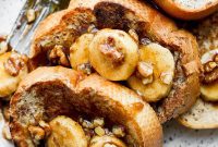 Spiced Rum Banana French Toast