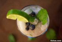 Post-Run Perfection: Blueberry Mojito