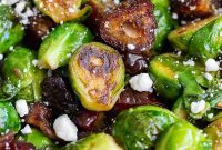 Sticky Date Roasted Brussels Sprouts