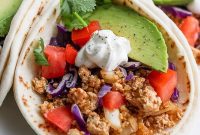 Zesty Quinoa Tofu Taco Crumbles