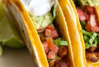 Ultimate Cheesy Stack Tacos
