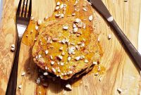 Spiced Pumpkin Protein Stacks