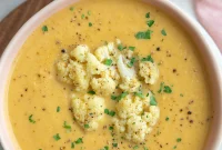 Golden Roasted Cauliflower Velouté
