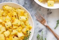 Roasted Butternut & Goat Cheese Rigatoni