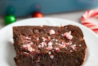 Decadent Mint Chocolate Baked Oats