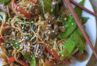 Plant-Based Lo Mein Delight