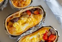 Smart Prep: Protein-Rich Veggie Burritos for Grab-and-Go