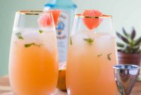 Southern Soiree Sips A Zesty Grapefruit Cocktail