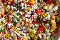 Mediterranean Power Bean Salad