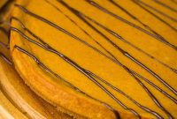GBBO Week 4 Pumpkin Cheesecake with a Llama Surprise