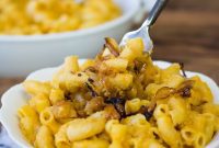 Gourmet Pumpkin Goat Cheese Macaroni