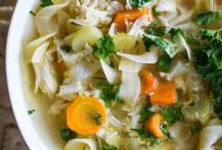 Cozy Slow Cooker Chicken Noodle