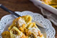 Creamy Butternut Squash Stuffed Shells