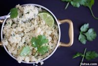 Vibrant Cilantro Lime Cauliflower Rice