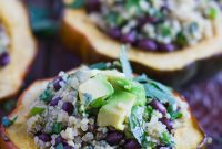Autumn’s Bounty: Quinoa-Stuffed Acorn Squash