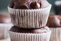 Plant-Powered Double Chocolate Muffins