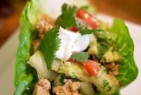 Chicken Taco Lettuce Boats